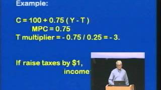 Economics 1 - Lecture 18: Government Spending: Fiscal Policy